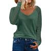 Autumn and Winter Striped Long Sleeved T-shirts Casual Loose Women's T-shirts