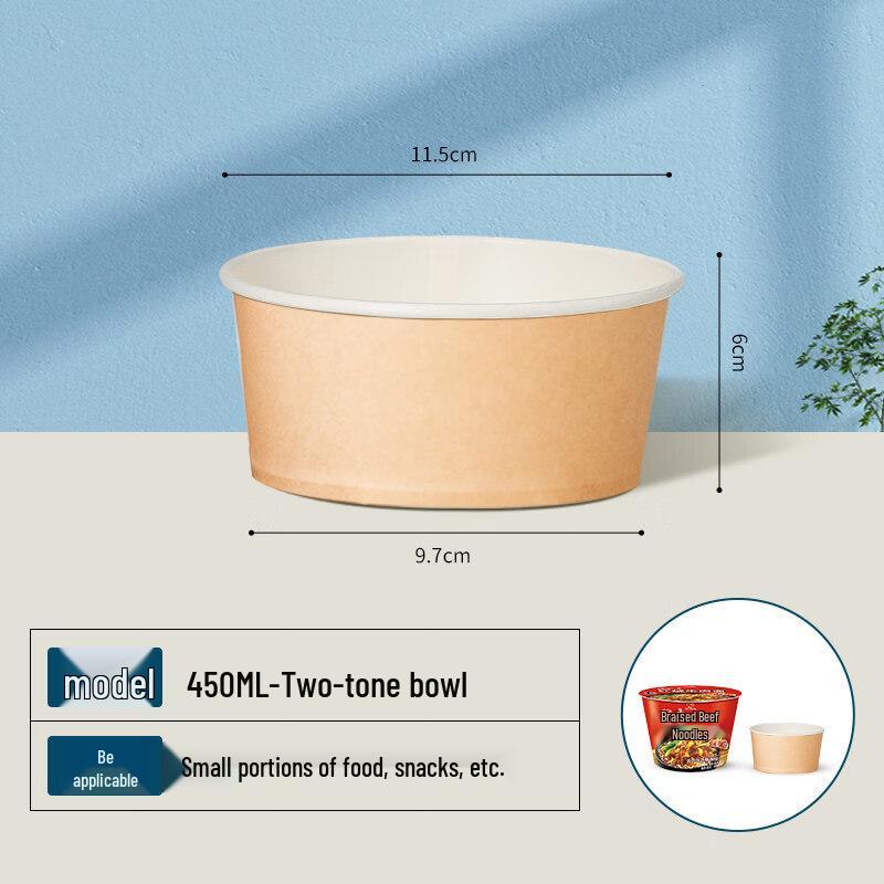 Disposable Paper Meal Bowl