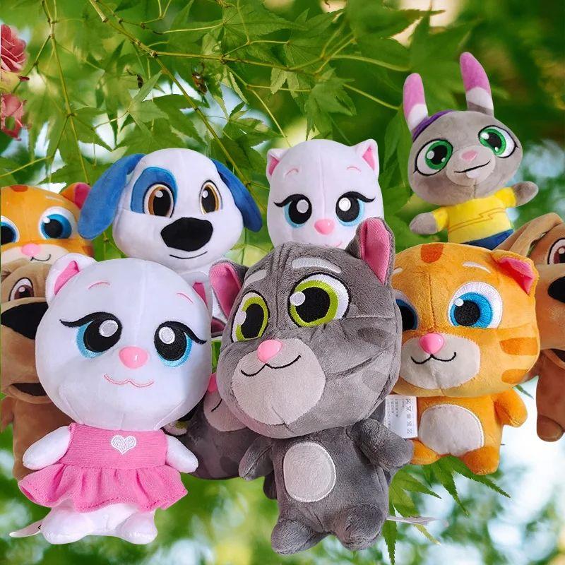 15 Cm New Doll Eenbe Talking Tom And Friends Plush Electric Doll Hero Squad Tom Cat Touch Singing Walk Circling