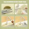 Faucet Mat for Kitchen Sink - 2025 Upgraded Premium Silicone Splash Guard with Fast Drying Properties - Protective Sink Tray Ide