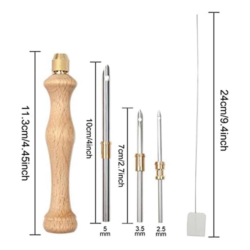 2025 Trend Punch Needle Rug Punch Needle Embroidery Punch Needle Set DIY Craft Needlework Punch Needle For Stitching Applique Go