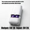 Push Cover Removable 2PCS 18650 Battery Box Powerbank DIY Shell Not Required Welding Plastic Case For Outdoor Travel