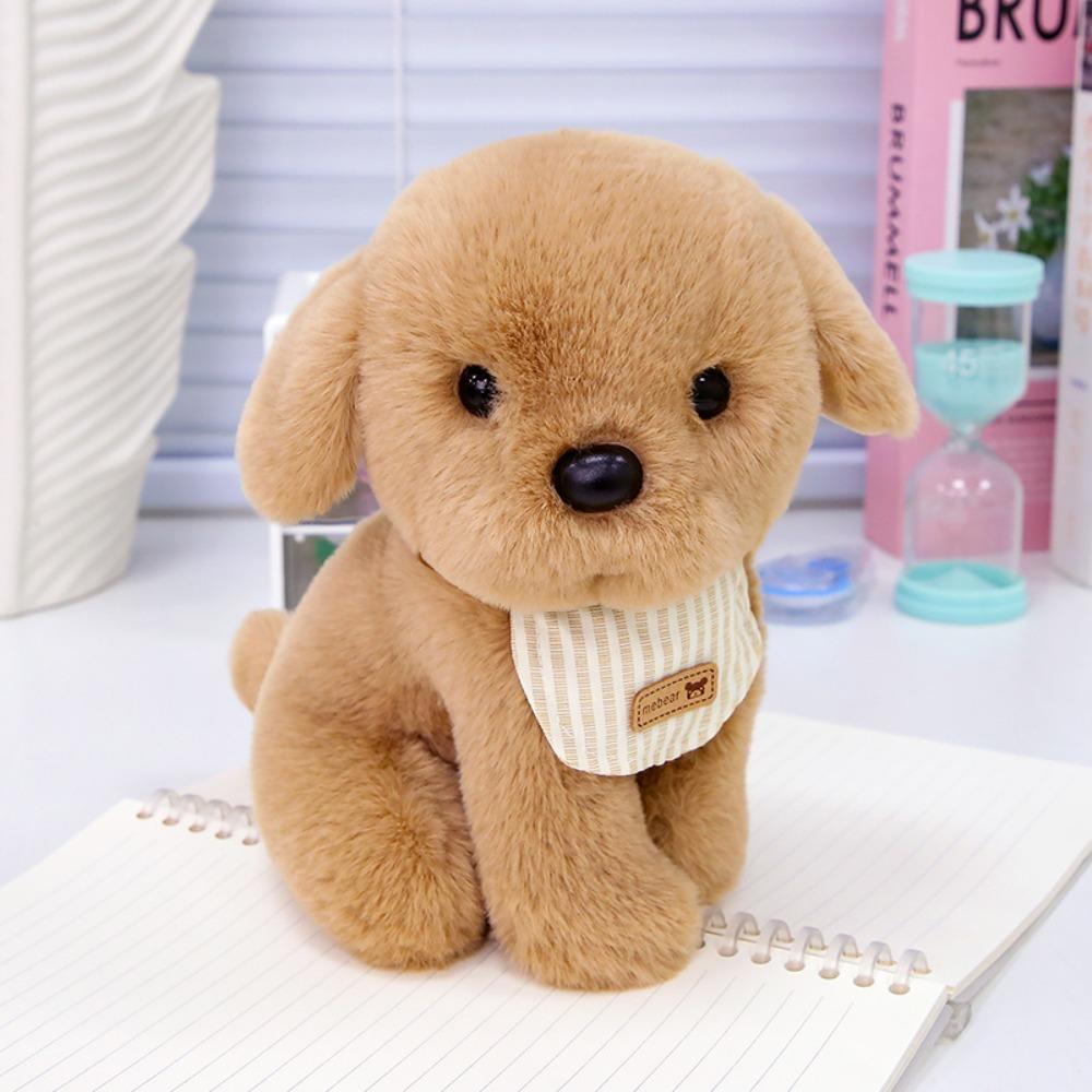 PP Cotton Cartoon Dog Plush Toys Interactive Stuffed Animal Dog Doll  Kids Gifts