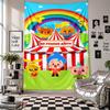 Wall TapestryEl Payaso Plim Plim Art Hanging Cloth Decorative Background Cover for Room Decoration