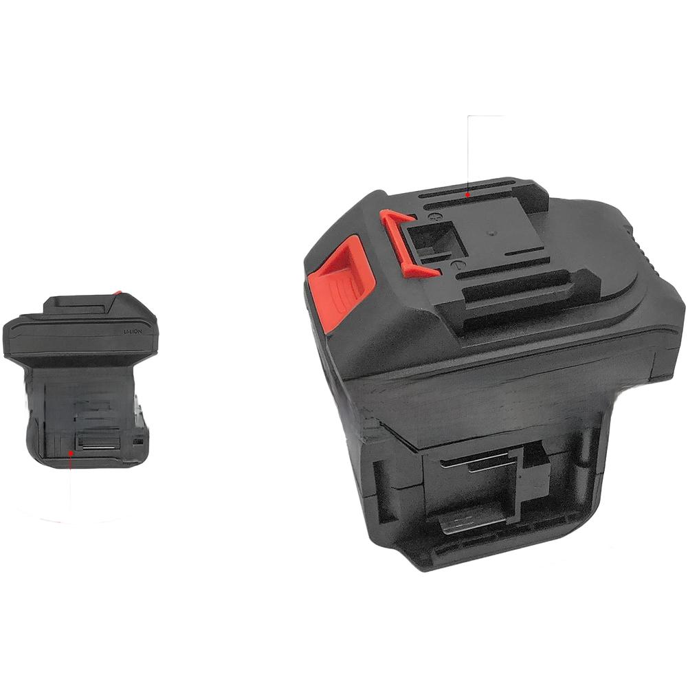 Dual Battery Adapter Converter For Chainsaw Power Tool Accessories Plastic Efficient Power Sharing Battery Converter