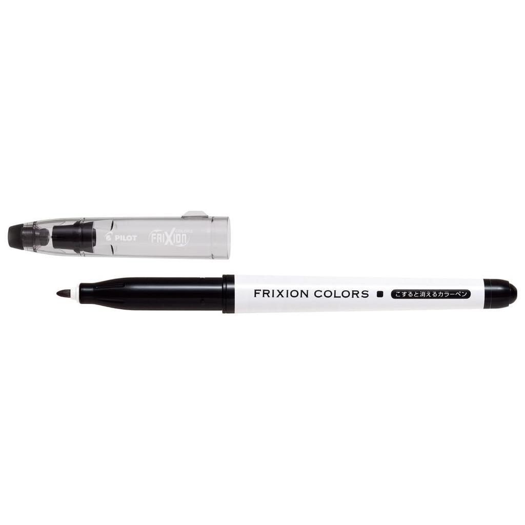 Pilot FriXion Colors Erasable Color SFC100M10B Pens, Black, 10-Pack,