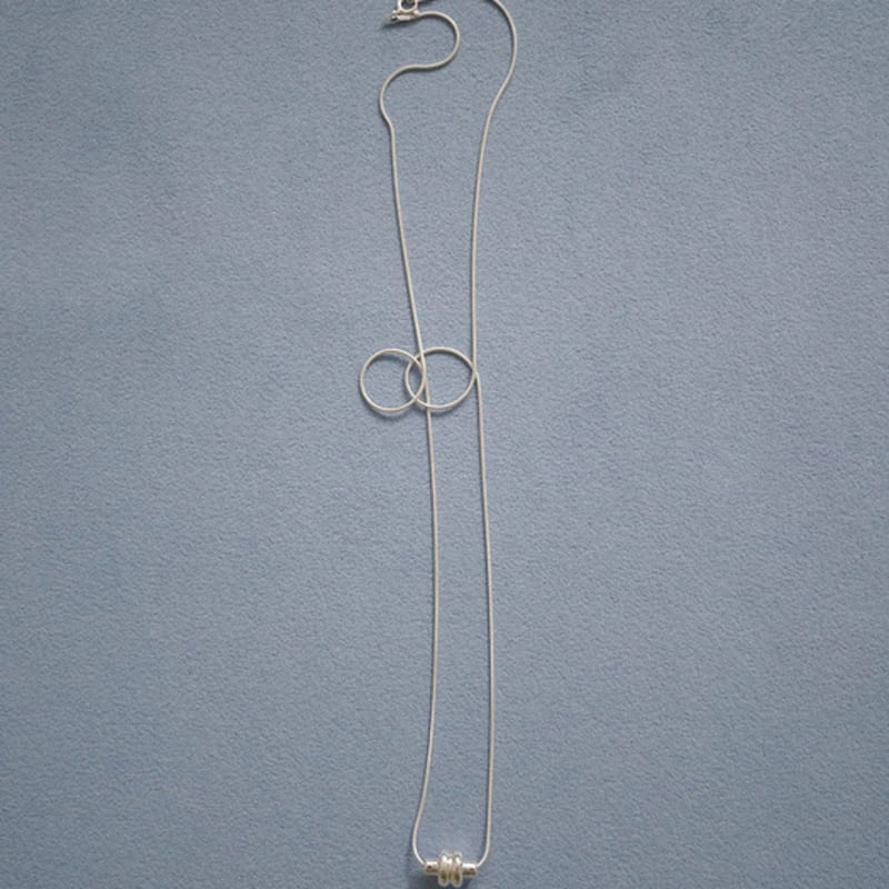 Oar Rolling Long Necklace