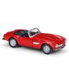 1/36 BMW 507 1956 Klassieke speelgoedauto voor kinderen Welly Diecast Vehicle Miniature Pull Back Free Wheels Collectie Cadeau voor jongens