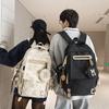 Large Capacity Schoolbag Male College Students Korean Version Ins Style Leisure Travel Backpack Female High School Students Class Backpack Tide