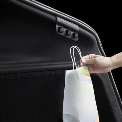 3 Hook Trunk Organizer for Tesla For Model 3 Y Juniper 2025 2026 with ABS Construction Carrying Up To 15kg for Cargo Stability