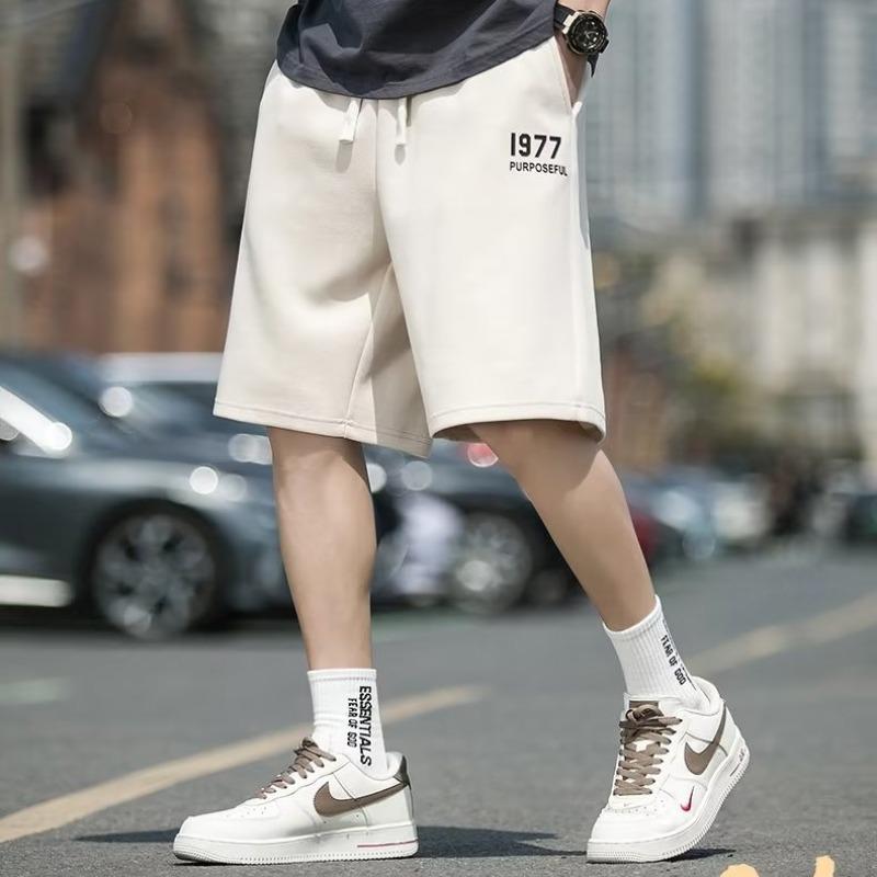 Gray Shorts Men's Summer Thin Outer Wear Loose and Versatile Casual Sweatpants