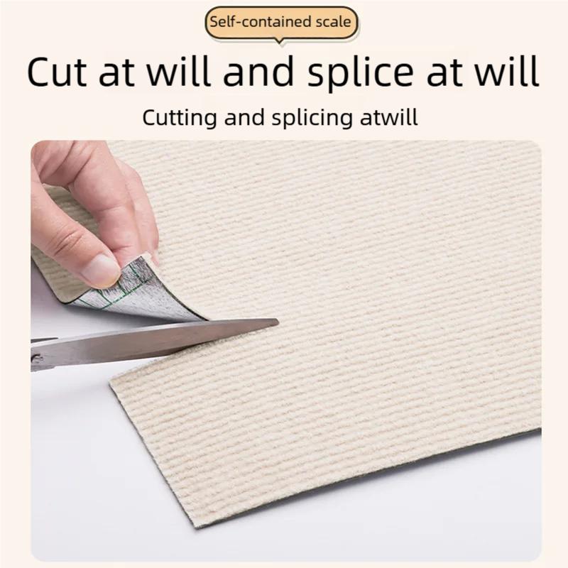 Anti Cat Scratch Mat Self-Adhesive Trimmable Carpet Pad Indoor Couch Sofa Corner Home Furniture Pet Scratcher Wall Protector Pad