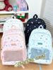 2025 Preppy Style Large-Capacity Itabag Backpack for Women, Korean Version, Ideal for Junior and High School Students