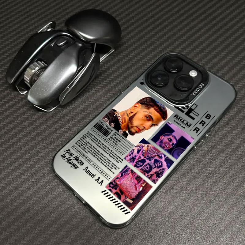 Hot Rapper Anuel AA Fashion Phone Case For iPhone 17 Air 16e 15 14 13 12 11 Pro Max Plus Mini SE Anti Fall Matte Back Cover