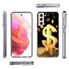 The World of US Dollar Currency Phone Case For Samsung Galaxy S25 Edge S24 S23 FE S21 S20 S10 Plus S22 S26 Ultra Cover Clear Cas