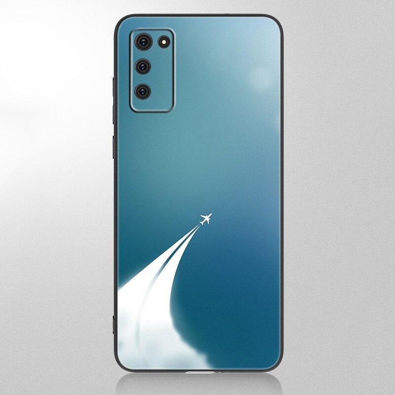 Lustige Reise Karte Telefon Fall Für Samsung Galaxy A12 A02S A22 A32 A52 A72 A71 A51 A41 A31 A21 A11 A50 a70 A10S A20S Schwarz Abdeckung