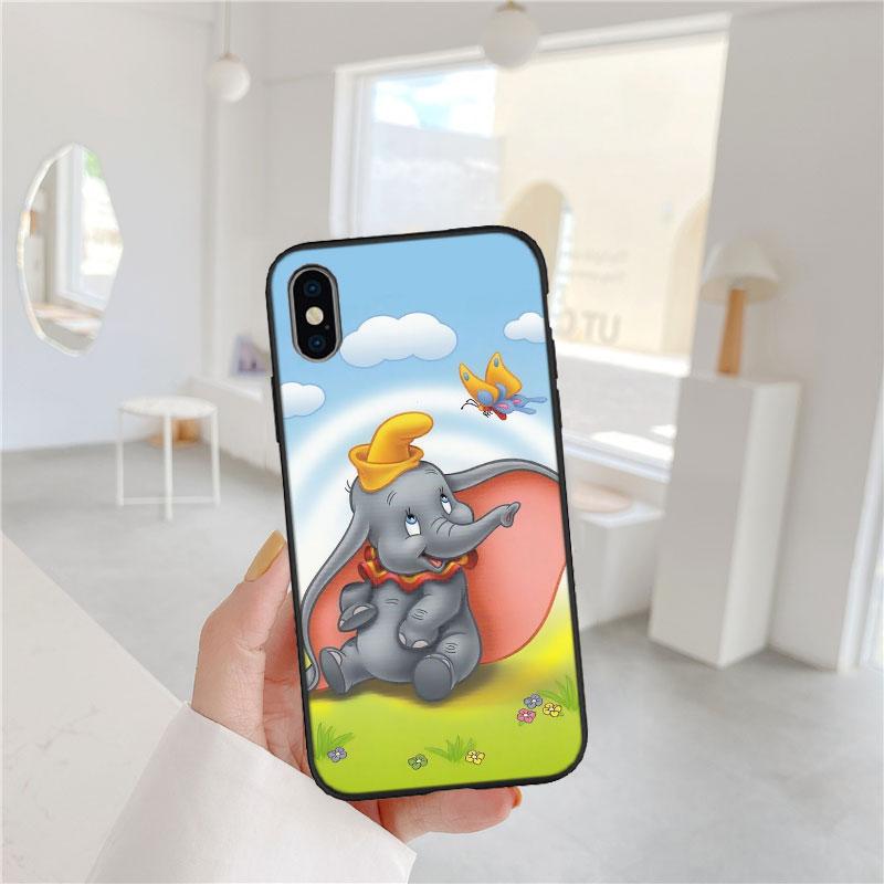 CJ38 Disney Dumbo Phone Case for Samsung Galaxy M06 M15 M16 M35 M55 M56 A36 A42 A50 A50S A51 A52 A32 A33 A05 A05S A06 A16 A20