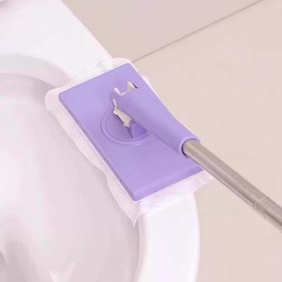 Yousheng Small Mop Instant Cleaner Mini Mop with 360 Degree Rotating Head Hands Free Push Pull Handle Walls Windows Quick Cleaning Tool