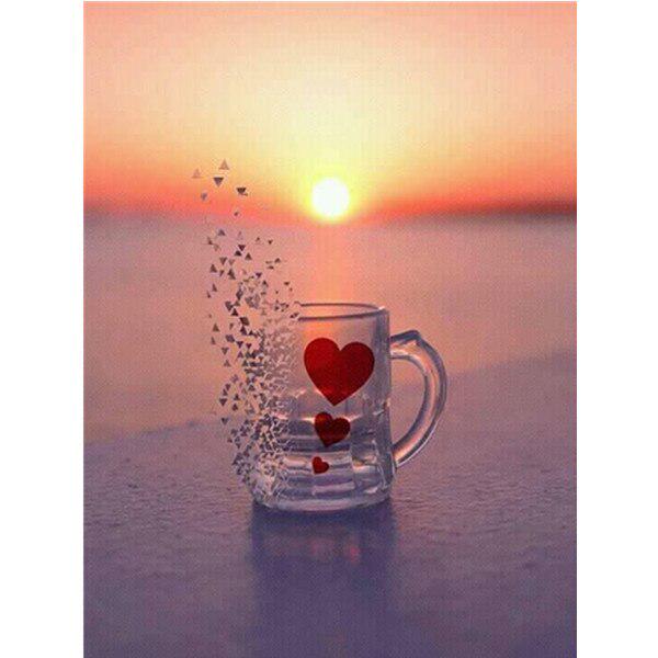 DIY 5D-Vollkreis-Diamantgemälde, Diamant-Stickerei, Landschafts-Set, Bild, Kreuzstich