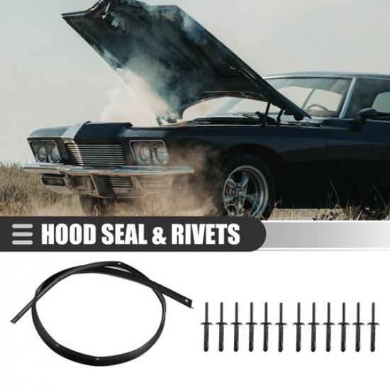 Уплотнитель капота переднего бампера с заклепками 68051392AB для Dodge Challenger 2008-