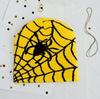 Y2K Gothic Spider Pattern Wool Acrylic Knitted Hat Women Beanie Winter Warm Beanies Grunge Hip Hop Casual Skullies Outdoor Cap