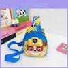 Geantă de piept din nailon cu desene animate pentru copii, cu design imprimat Paw Patrol Chase, pentru preșcolari