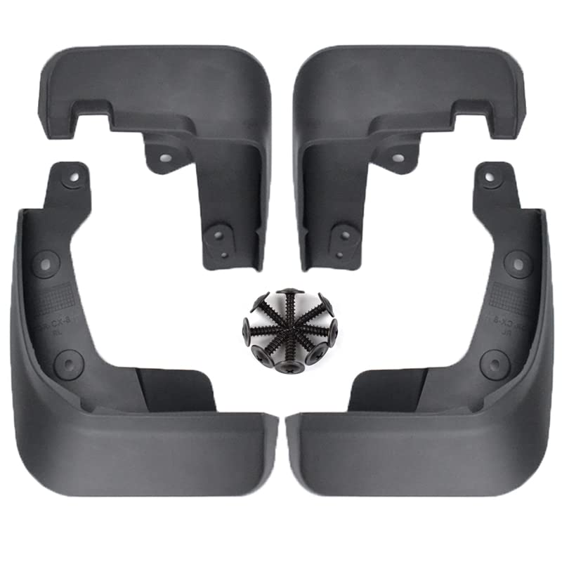 

Car Mud Mud Mud Flaps for Mazda Custom Exterior Genuine Set Guards, Flaps, CX-8, Scratch-Resistant, Parts, Aero, Parts, Accessories, Black, 4-Piece чёрный