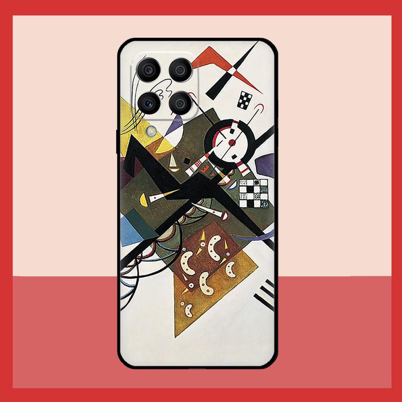 Wassily Kandinsky Abstract Artistic Case For Samsung Galaxy M56 M12 M06 M32 M52 M35 M55 M15 M11 M13 M14 M16 M36 M31 M53 M34 M54