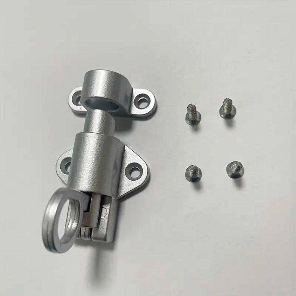 5 Pcs Automatic Spring Door Bolt Lock Aluminum Zinc Zinc Alloy Lock Buckle Window Gate Security  Windows