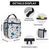 Medical Equipment Pattern Insulated Lunch Bag for Kids School Cooler Thermal Food Box Tote Portable Lunch Boxes Container