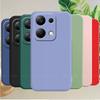 Für Redmi Note 13 Pro 4G Hülle Abdeckung Xiaomi Redmi Note 13 Pro 4G Capas NEU Original Flüssigsilikon Fundas Redmi Note 13 Pro 4G