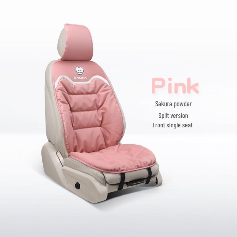 Napa Leather Car Seat Cushion - All-Season Cover for Mercedes-Benz, BMW, Tesla, Volkswagen