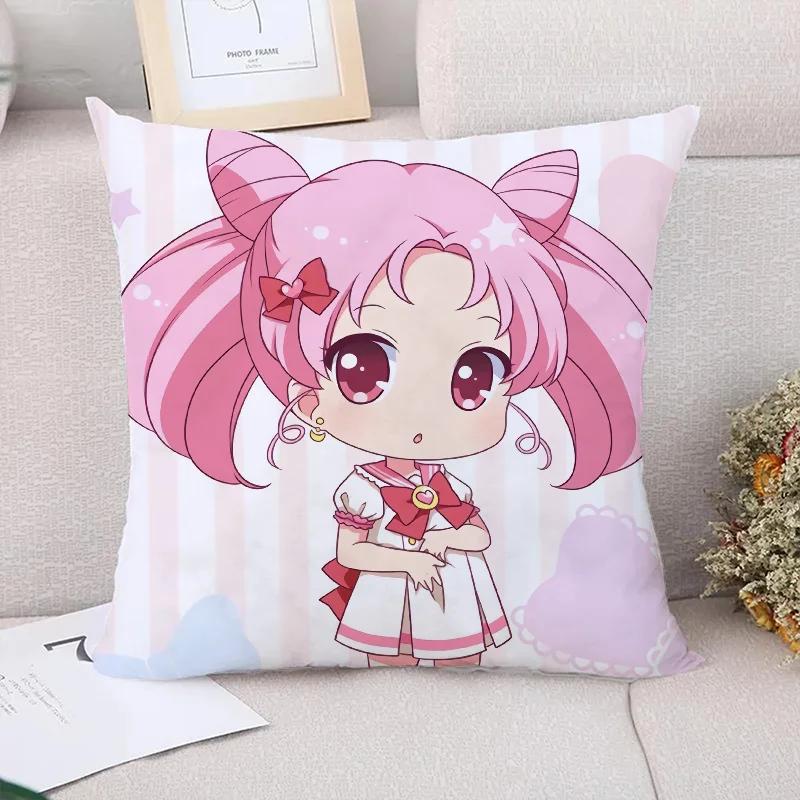 Pillow Cases Decorative Pillows Covers Anime Girl Pillowcase  Pillowcases  Cushion Cover  Fall Decor Sofa Pilow