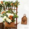 1PC Multi-Purpose Kitchen Decor Woven Wall-Mounted Basket Farmhouse Wall Hanging Vegetables 2 Sizes