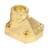 Brass Differential Golden Cover Front Rear Axle Diff Cover for Axial for Capra 1.9 UTB 110 RC Car
