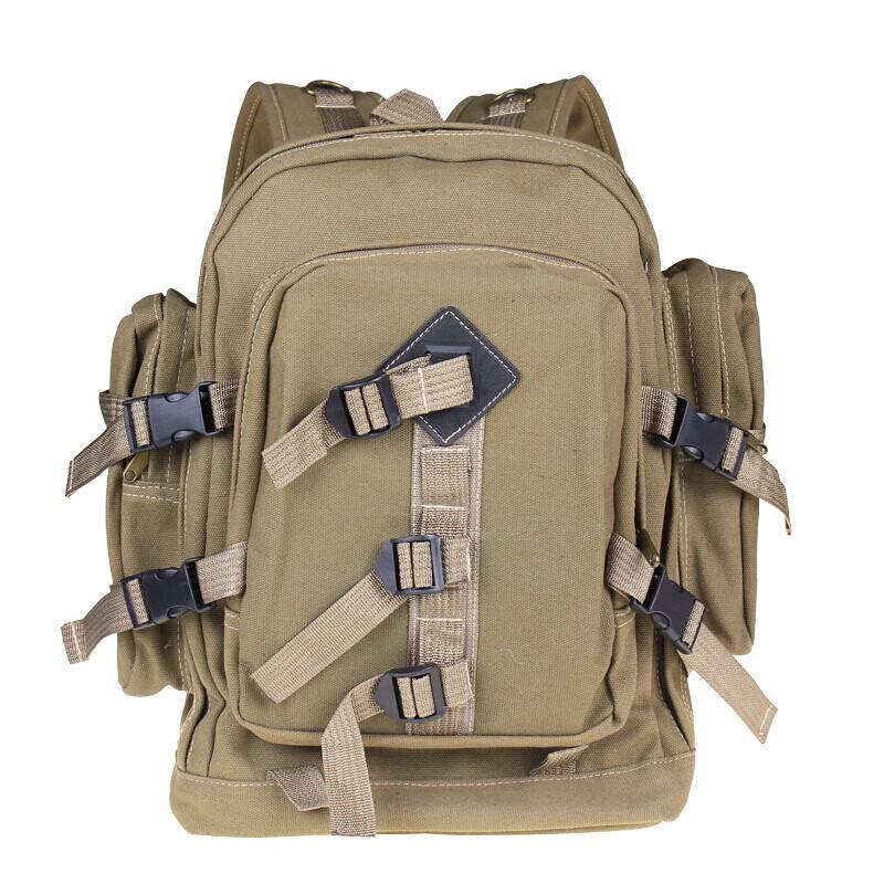 Xinashi Outdoor Multi-functional Canvas Hiking Backpack