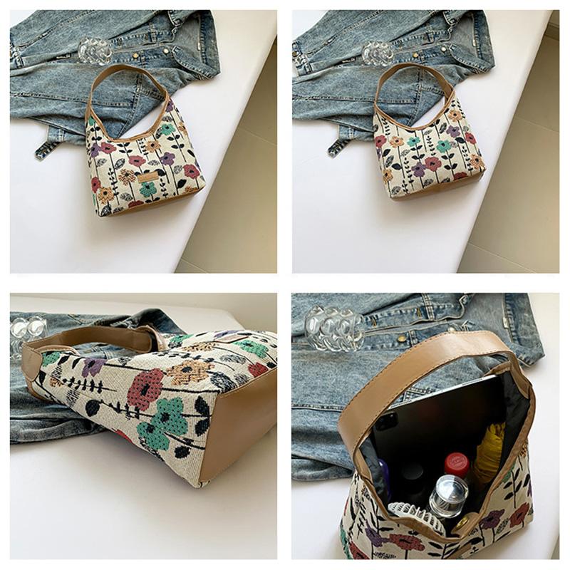 Large Capacity Casual Shoulder Bags For Women Ladies Commuting Handbags Tote Bag