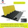 5-Channel Rubber Cable Protector Speed Bump