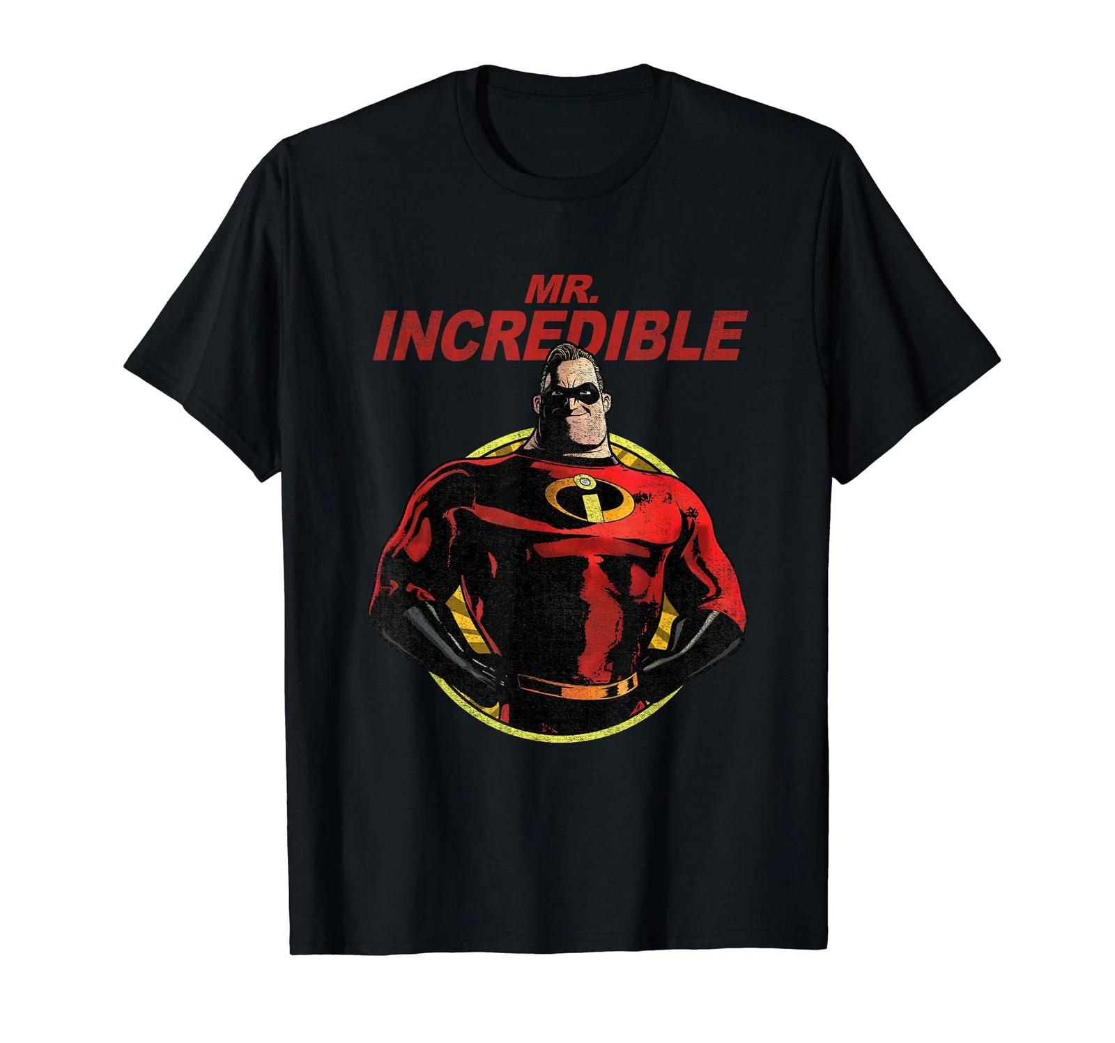 Disney Pixar Incredibles 2 Mr. Incredible Vintage Dad T-Shirt_ XL