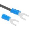 500PCS Fork Crimp Terminal M4/M5/M6 Spade Plugs Pre-insulated Ferrules Lugs For Splice Electricals Cable Wire End Connectors