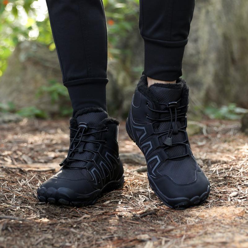 New cotton shoes men's and women's comfortable warm cotton boots piled thickened snow boots couple casual cotton shoes snow boots