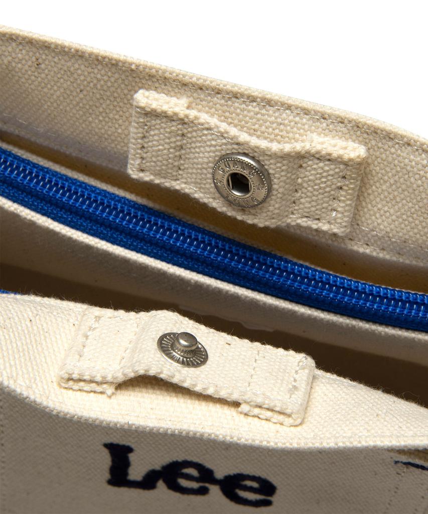 Lee Corduroy Square Two-Way Tote Bag Ivory