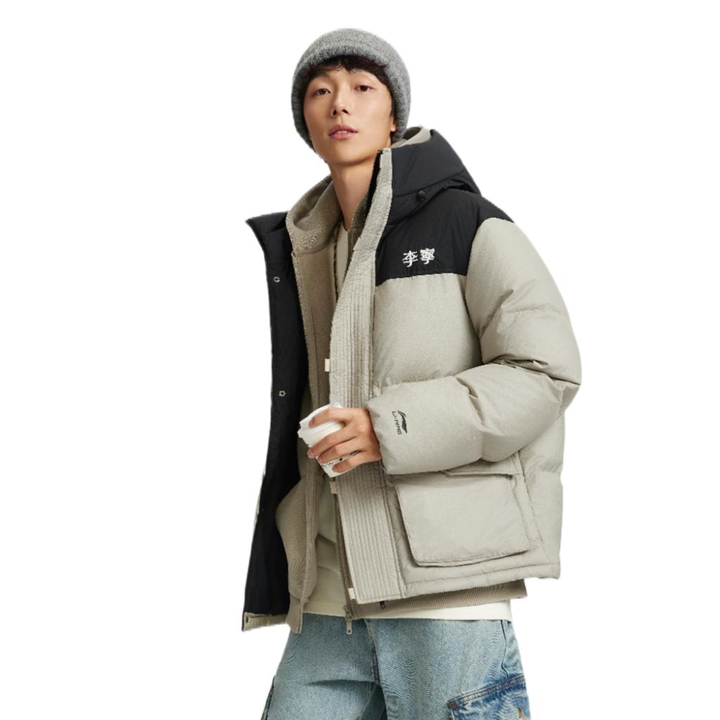 Li Ning Hot Pots Down Collection Down Jacket Unisex AYMV435-3