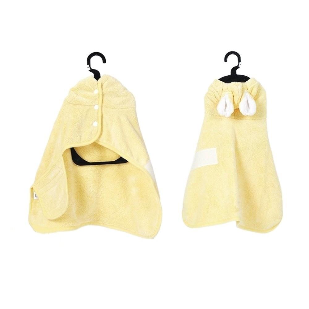 Quick-drying Pet Bath Towels Cute Cat Bath Robe Warm Dog Bathrobe  for Small Medium Large Dogs