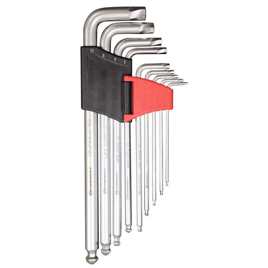 Power Build Zeon Hex Wrench Set WH1058 (9 Pieces)