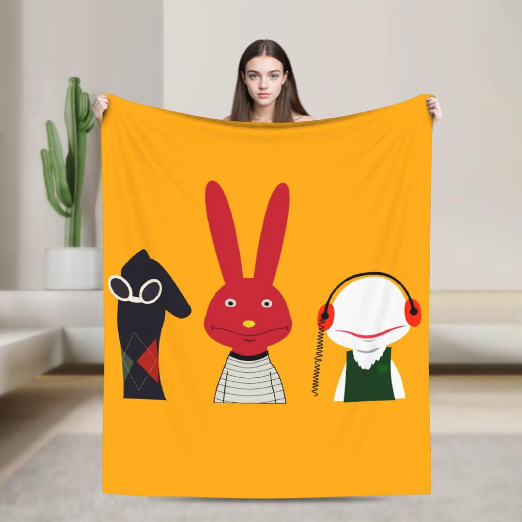 31 Minutos Blankets Chilean Comedy Flannel Novelty Soft Throw Blankets for Chair Covering Sofa Spring Autumn