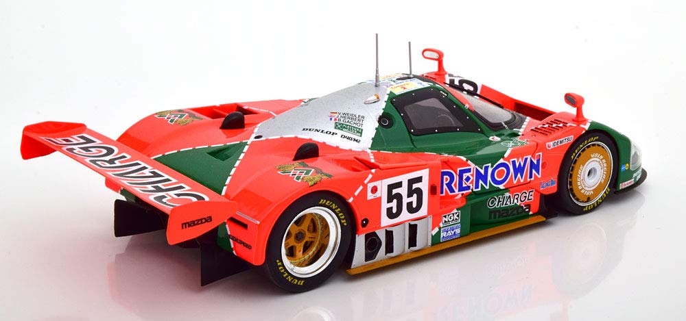 KK SCALE 1/18 Mazda 787B 1991 Le Mans 24 Hours Winner MAZDA 787B Winner Le Mans Die-Cast Model