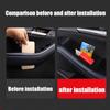 Car front and rear door storage boxes made of ABS material and plush interior products For Mazda CX-30 CX30    2024