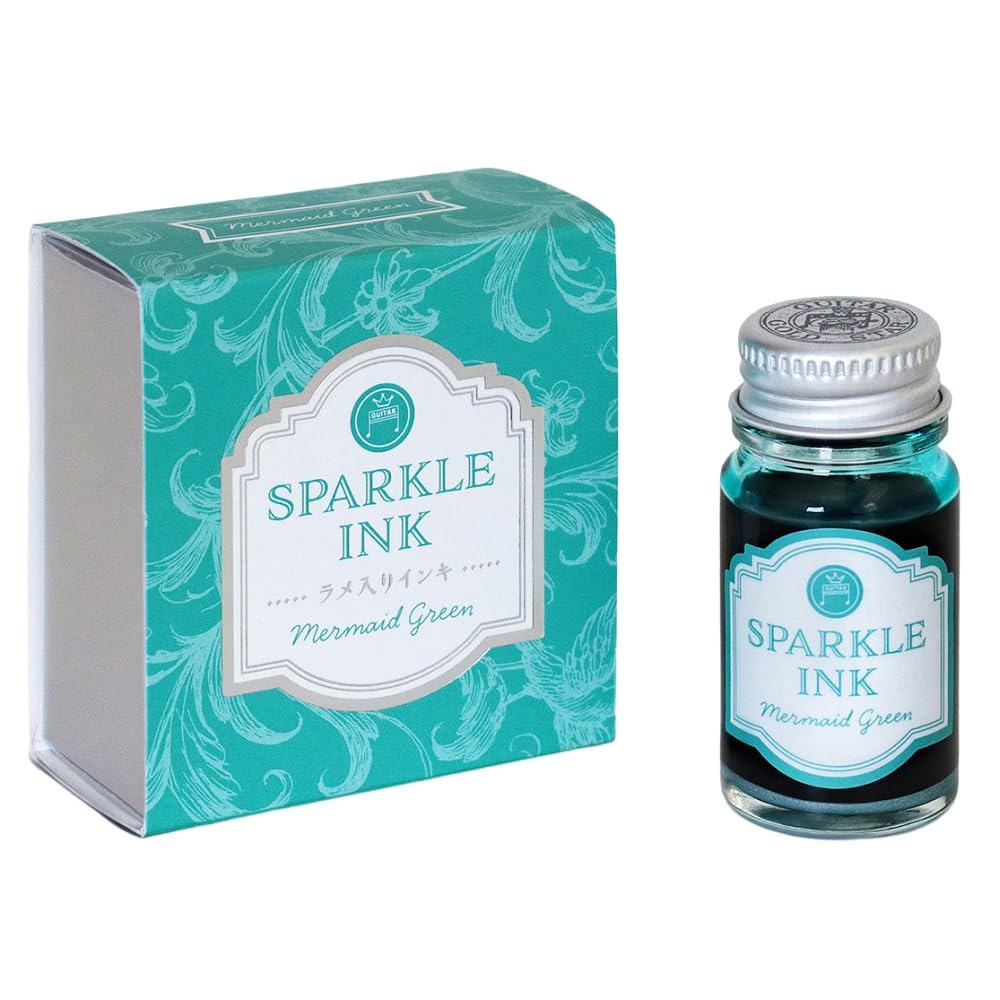 

Teranishi Chemical Industry Guitar Sparkle Ink 12ml Mermaid Green SPA-12ML-T48