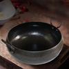 Hand-Beaten Iron Stew Pot